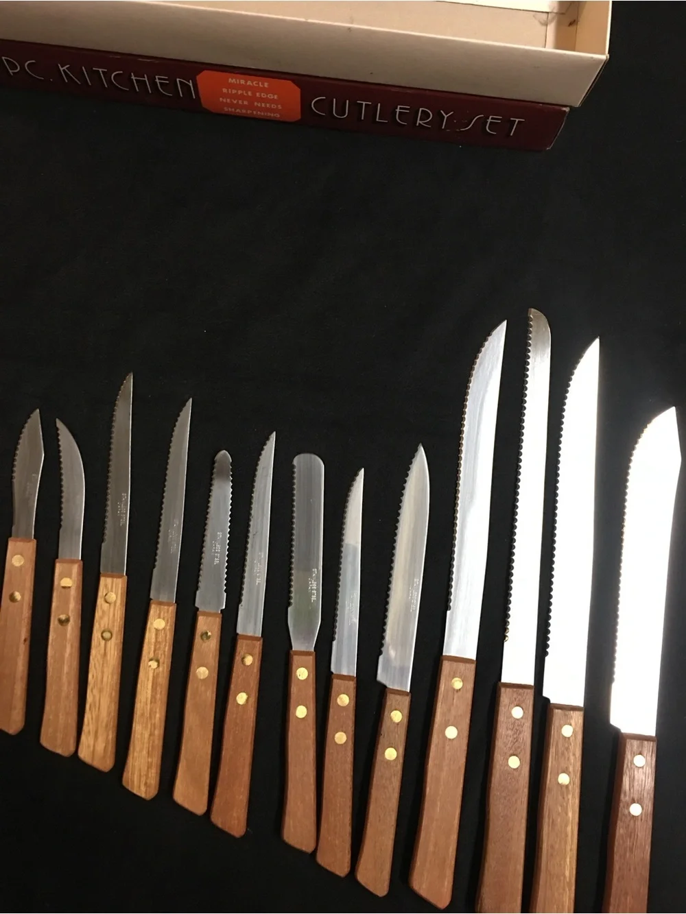 13 piece kitchen cutlery set